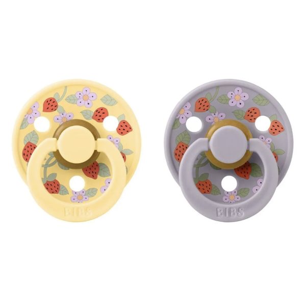 بيبس - لهاية كولور حجم 1 - فراولة و كريمة  - عدد 2